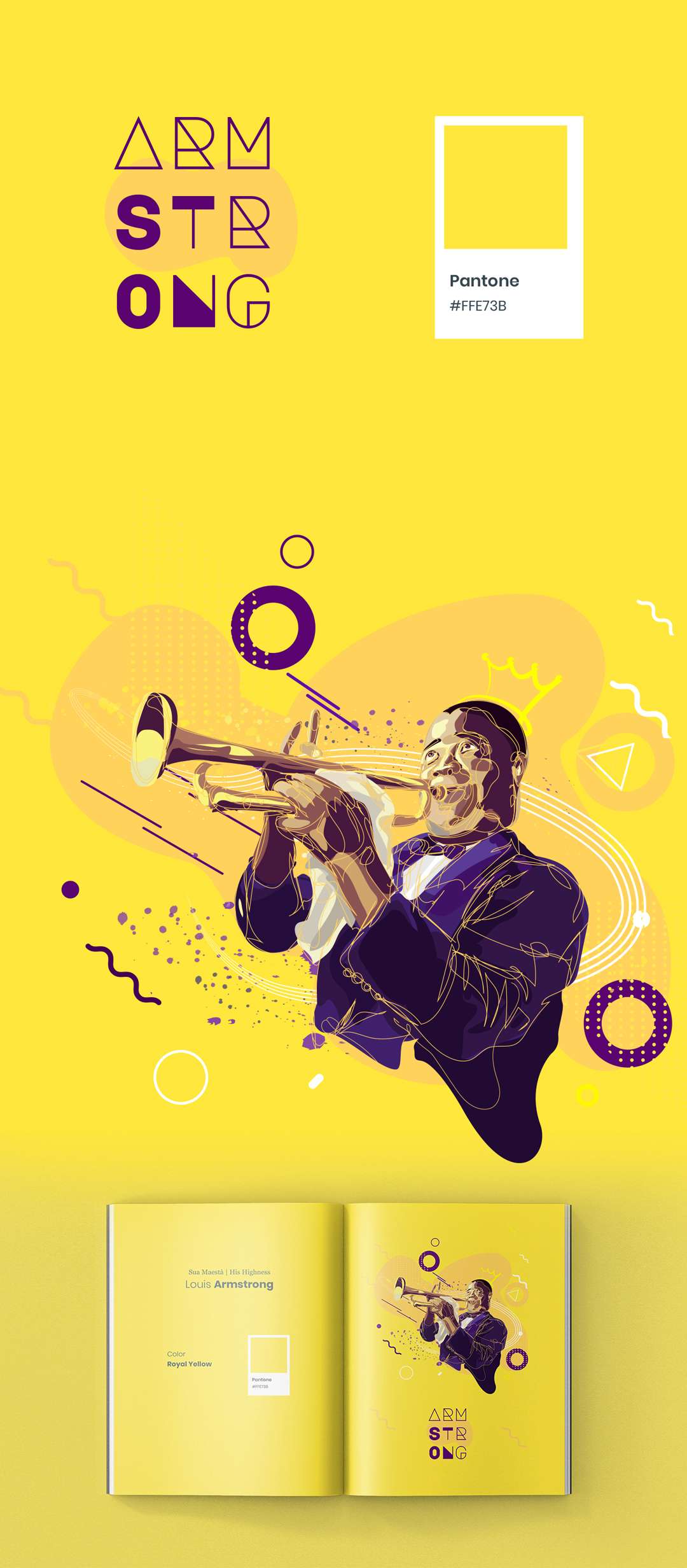 Color Vibes Jazz Louis Armstrong